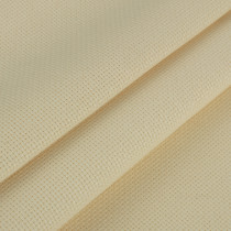 Канва K04 " Gamma" Aida №14 цв. 100% хлопок 50 х 50 см ± 2 см кремовый