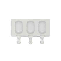 Форма силиконовая "S-CHIEF" для мороженого SPC-0402 19.4 x 13 x 2.4 см "волны" - 3 ячейки