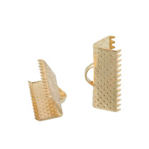 " Zlatka" Концевик FMK- E02 16 х 7 мм 6 шт 05 под золото