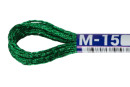 Нитки для вышивания " Gamma" мулине NM металлик 100% полиэстер 8 м М- 15 зеленый